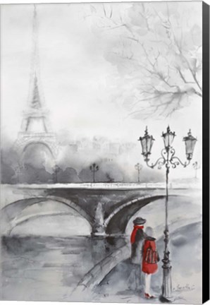 Framed Eiffel Tower1 Print