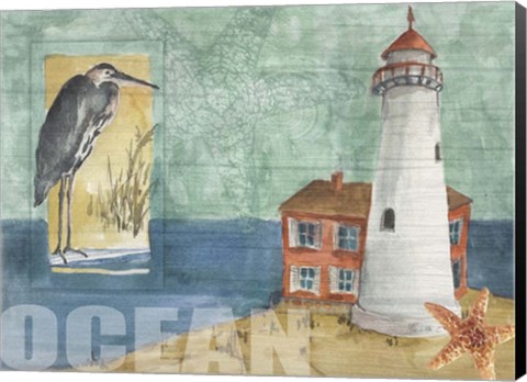 Framed Lighthouse2 Print