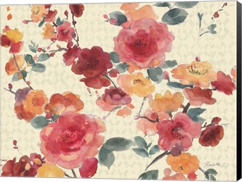 Framed Rose Dust Print