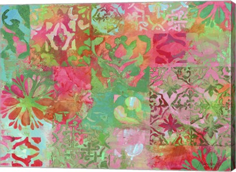 Framed Spanish Tiles Print