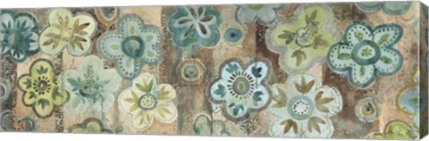 Framed Stylized Flower Print