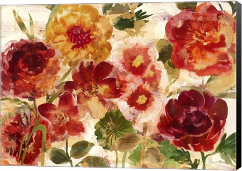 Framed Summer Garden Print