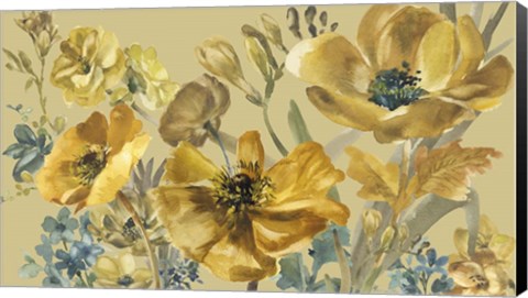 Framed Wildflowers Bouquet Print