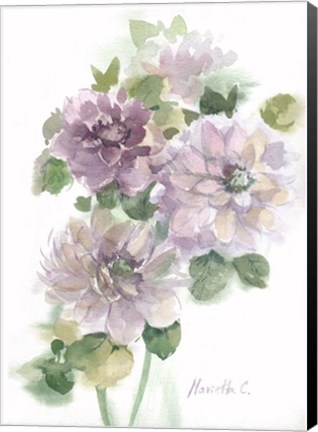 Framed Flower Series 3 Print