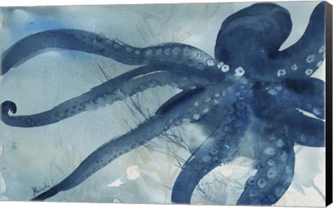 Framed Octopus I Print