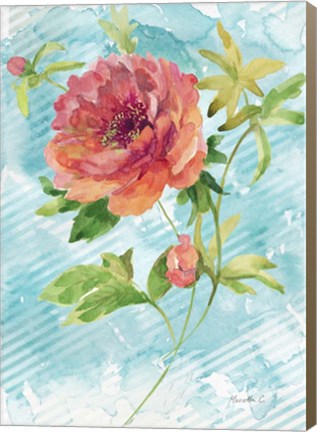 Framed Spring Garden I Print