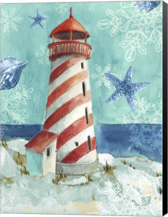 Framed Lighthouse Print