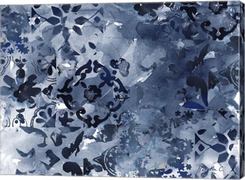 Framed Tie Dye Big A Print