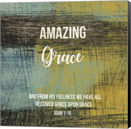 Framed Amazing Grace Print