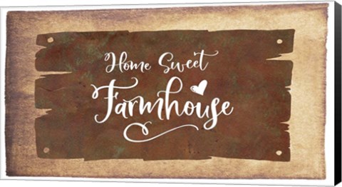 Framed Home Sweet Farmhouse Print