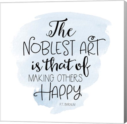 Framed Noblest Art III Print