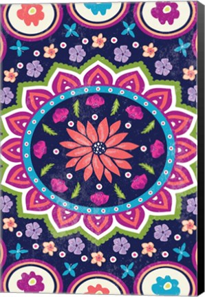 Framed Floral I Print