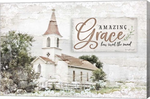 Framed Amazing Grace Print