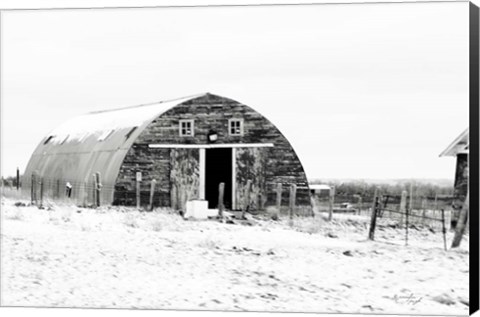 Framed Barn III Print