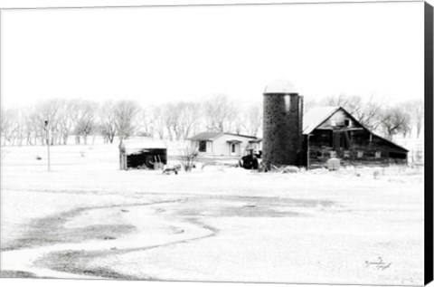 Framed Barn IV Print