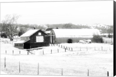 Framed Barn VI Print