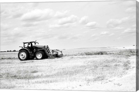 Framed Tractor IV Print