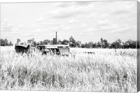 Framed Tractor VI Print