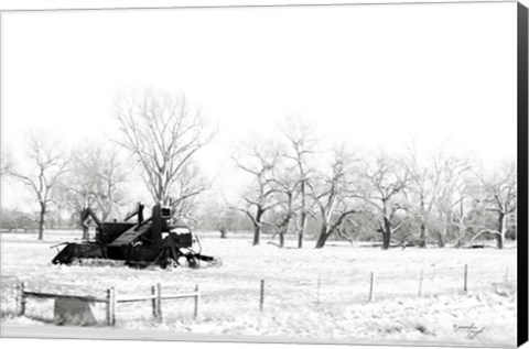 Framed Tractor VII Print