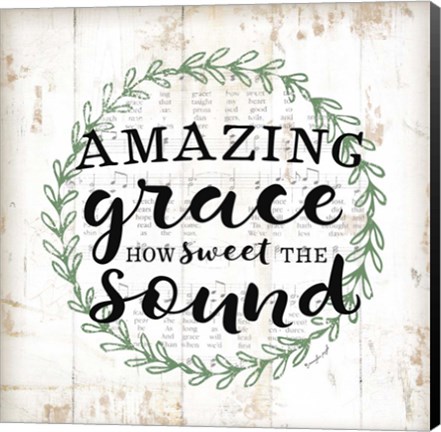 Framed Amazing Grace Print