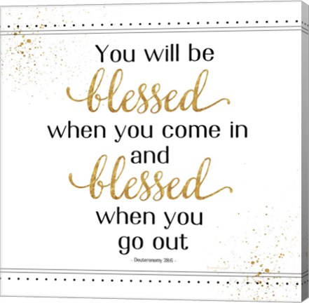 Framed You Will Be Blessed Print