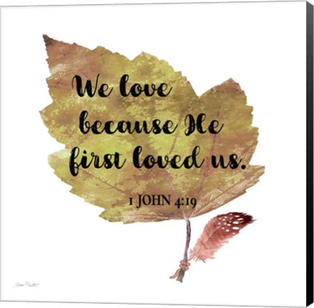 Framed Scripture Leaf - C Print