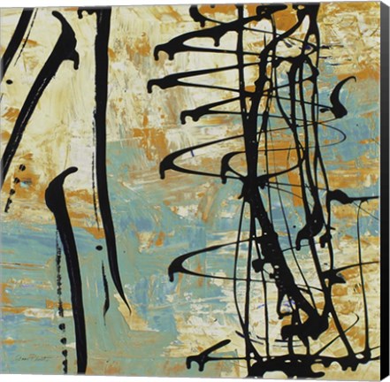 Framed Abstract Whirlwind Print