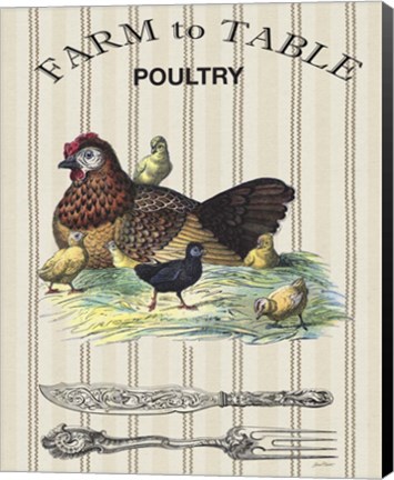 Framed Farm to Table - D Print