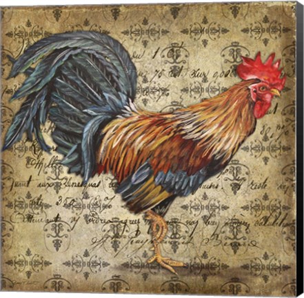 Framed Le Coq 1 Print