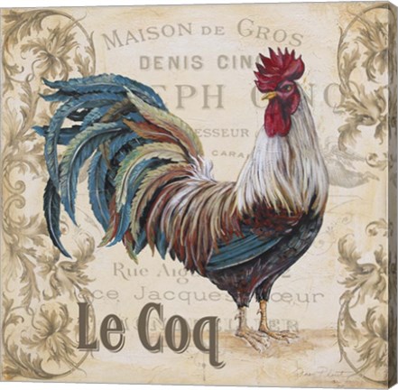 Framed Le Coq 2 Print