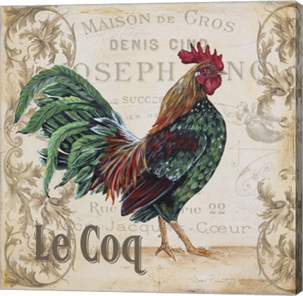 Framed Le Coq 4 Print