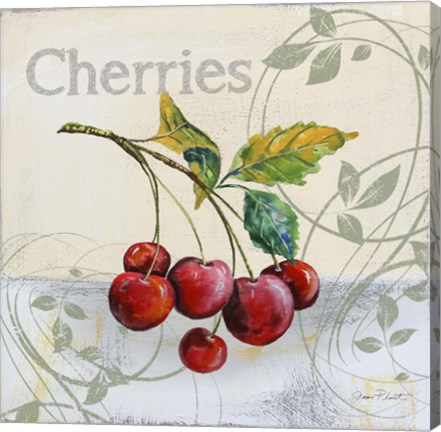 Framed Tutti Fruiti Cherries Print