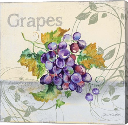 Framed Tutti Fruiti Grapes Print