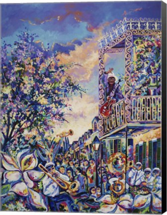 Framed Mardi Gras Print