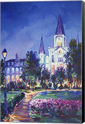 Framed St Louis Cathedral Print
