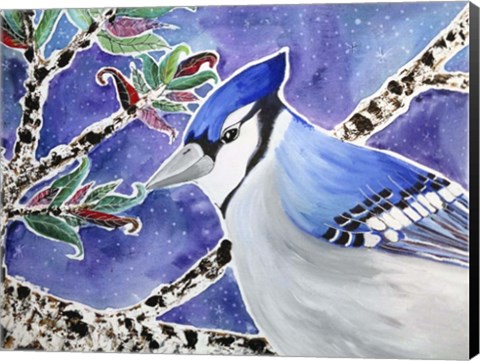 Framed Blue Jay Way Print