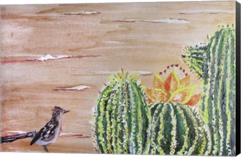 Framed Roadrunner Print