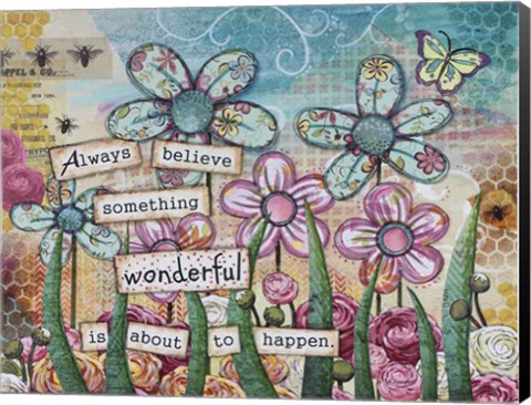 Framed Flower Power Print