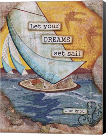Framed For Sail Print
