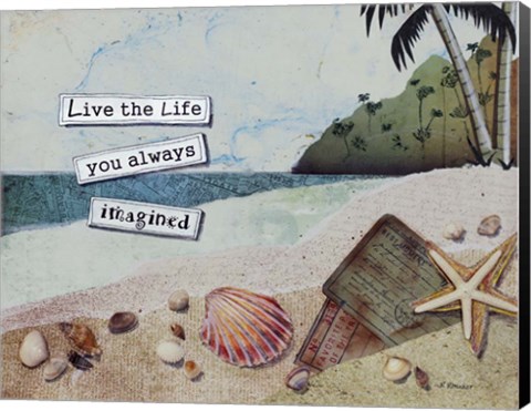 Framed Imaginary Life Print