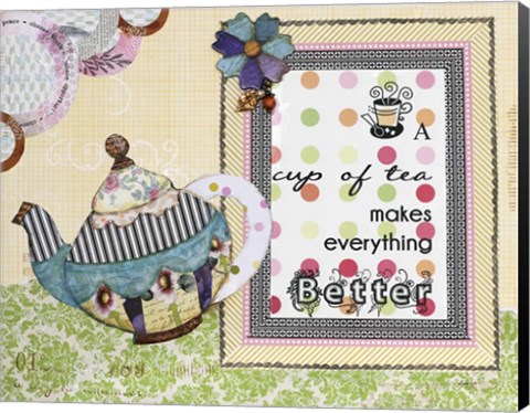 Framed Tea Time Print