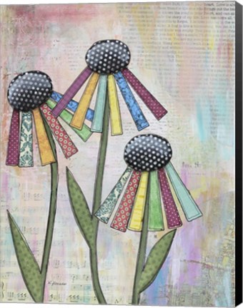 Framed Wild Daisies Print