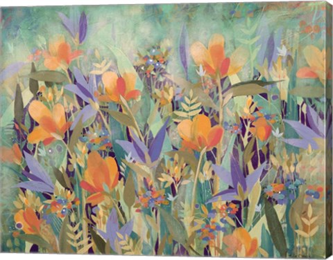 Framed Summer Garden Print