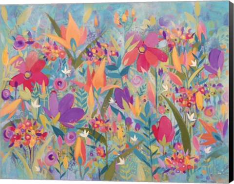 Framed Wild Flowers Print