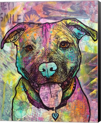 Framed Hey Smile Print