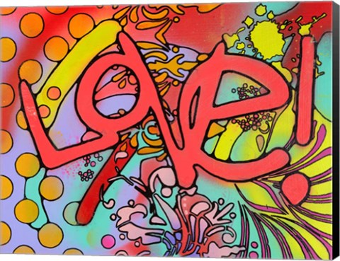 Framed Love II Print