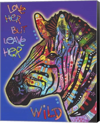 Framed Leave Her Wild Print