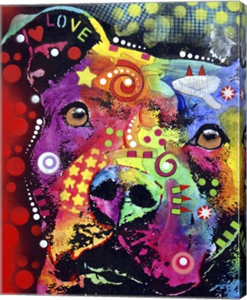 Framed Thoughtful Pit Classic Print