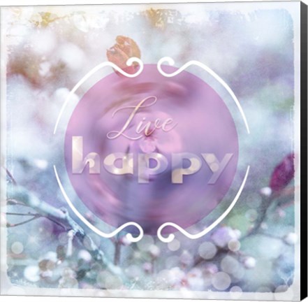 Framed Cherry Blu Sign 1 Print