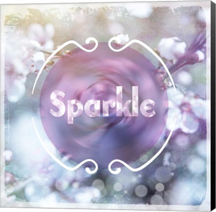 Framed Cherry Blu Sign 3 Print